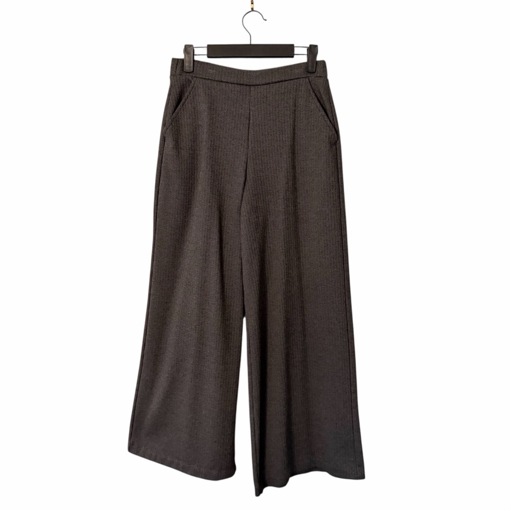 Banana Republic Gray Wide-Leg Pull On Workwear Pants Women’s Size Petite XS